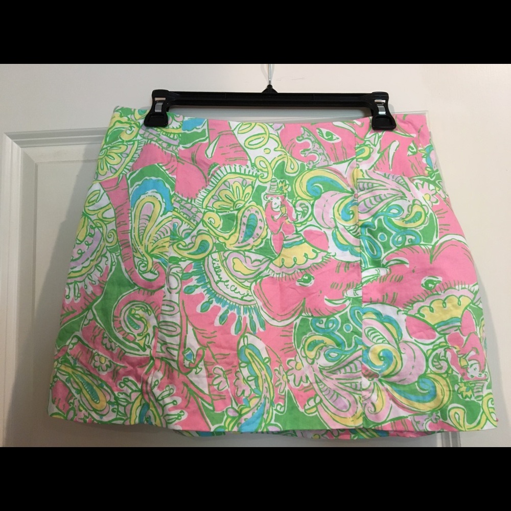 Lilly Pulitzer Chin Chin skort sz 6